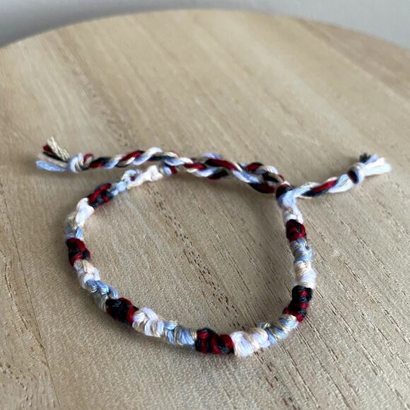 Havilah Bracelet anklet trendy comfortable tie embroidery thread woven gift - Picture 1 of 1